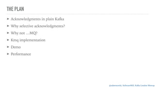 Kafka as a message queue | PDF