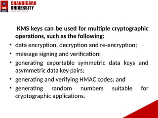 AWS KMS( Presentation about AWS key management system).ppt. | PPTX