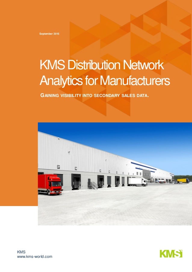 KMS Distribution Network Analytics for Manufacturing white paper