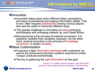 Knowledge Management System for New Product Development | PDF