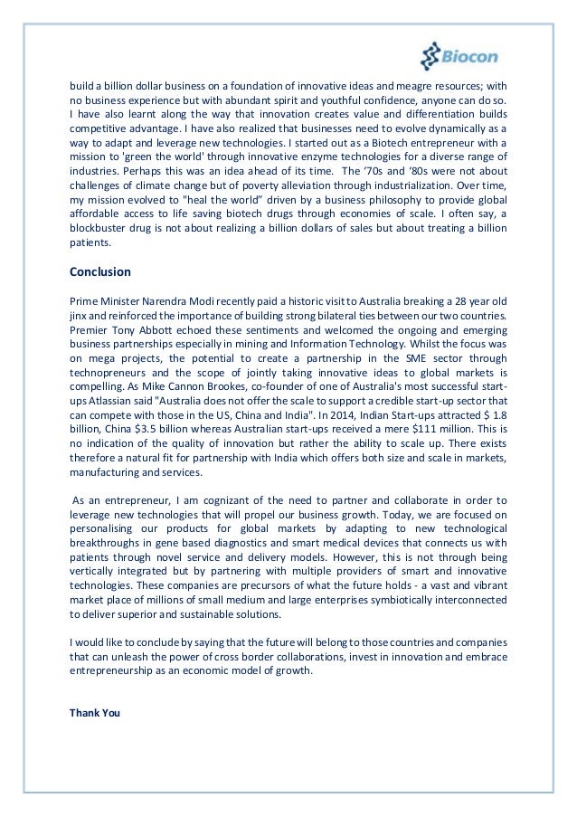 Australia India Combining Technology And Entrepreneurship