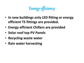 Pumping system
• CPWD has adopted hydro-pneumatic
pumping system for water supply in most of
large projects.
 