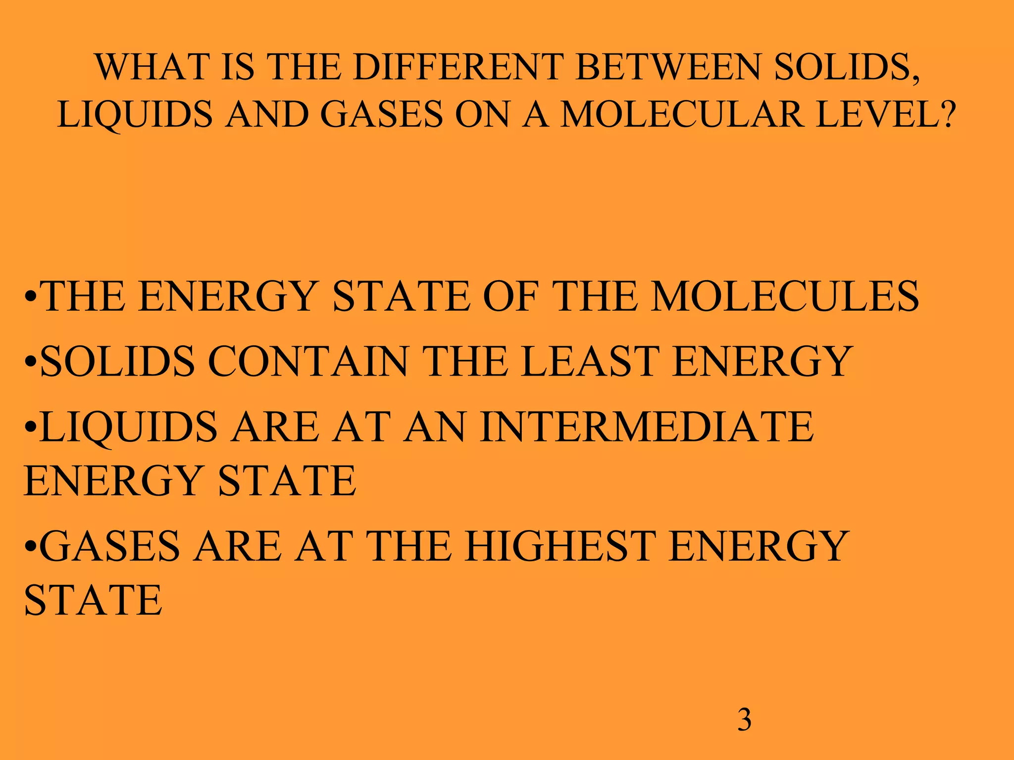 The Kinetic Molecular Theory | PPSX