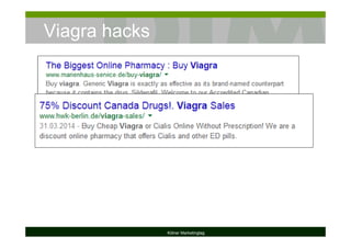 Viagra hacks
Kölner Marketingtag
 