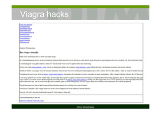 Viagra hacks
Kölner Marketingtag
 
