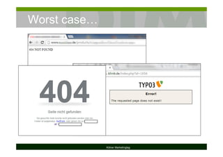 Worst case…
Kölner Marketingtag
 