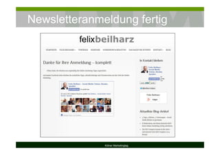 Newsletteranmeldung fertig
Kölner Marketingtag
 