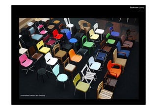 Features (cont'd)




Personalized Learning and Teaching
 