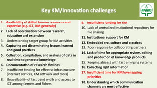 The Role of Knowledge Management in Agricultural Innovation Systems ...