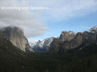 Monitoring and Operations
                   Monitoring




                                                         (56)
  Twitter hashtag: #sptechcon   Copyright 2011 © Knowledge Management Associates, LLC.
 