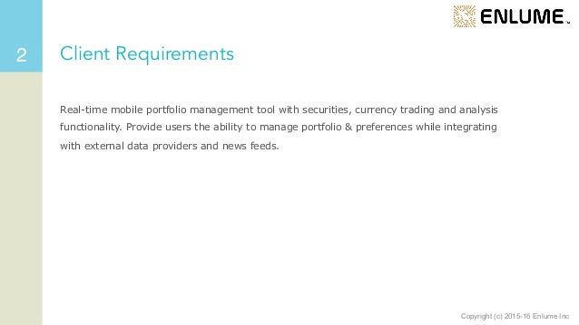 Fintech Startup S Live Forex Trading Mobile App Case Study By Enlume - 