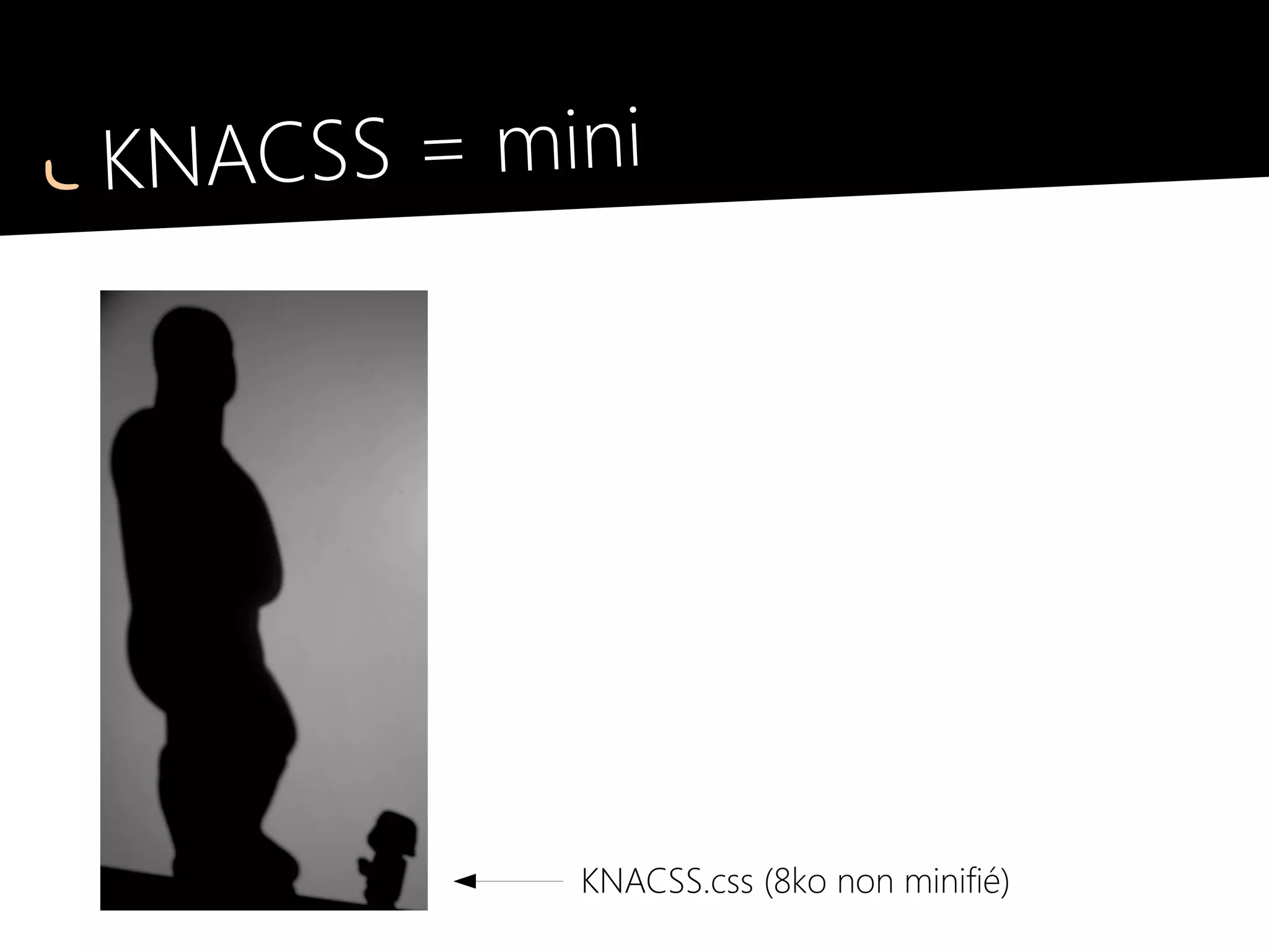 KNACSS = mini
KNACSS.css (5ko non minifié)
 