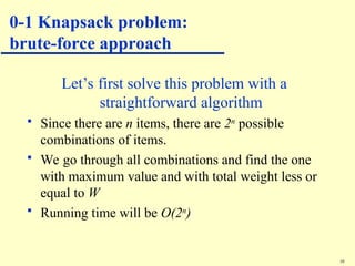Comprehensive Guide to Solving 0-1 and Fractional Knapsack Problems ...