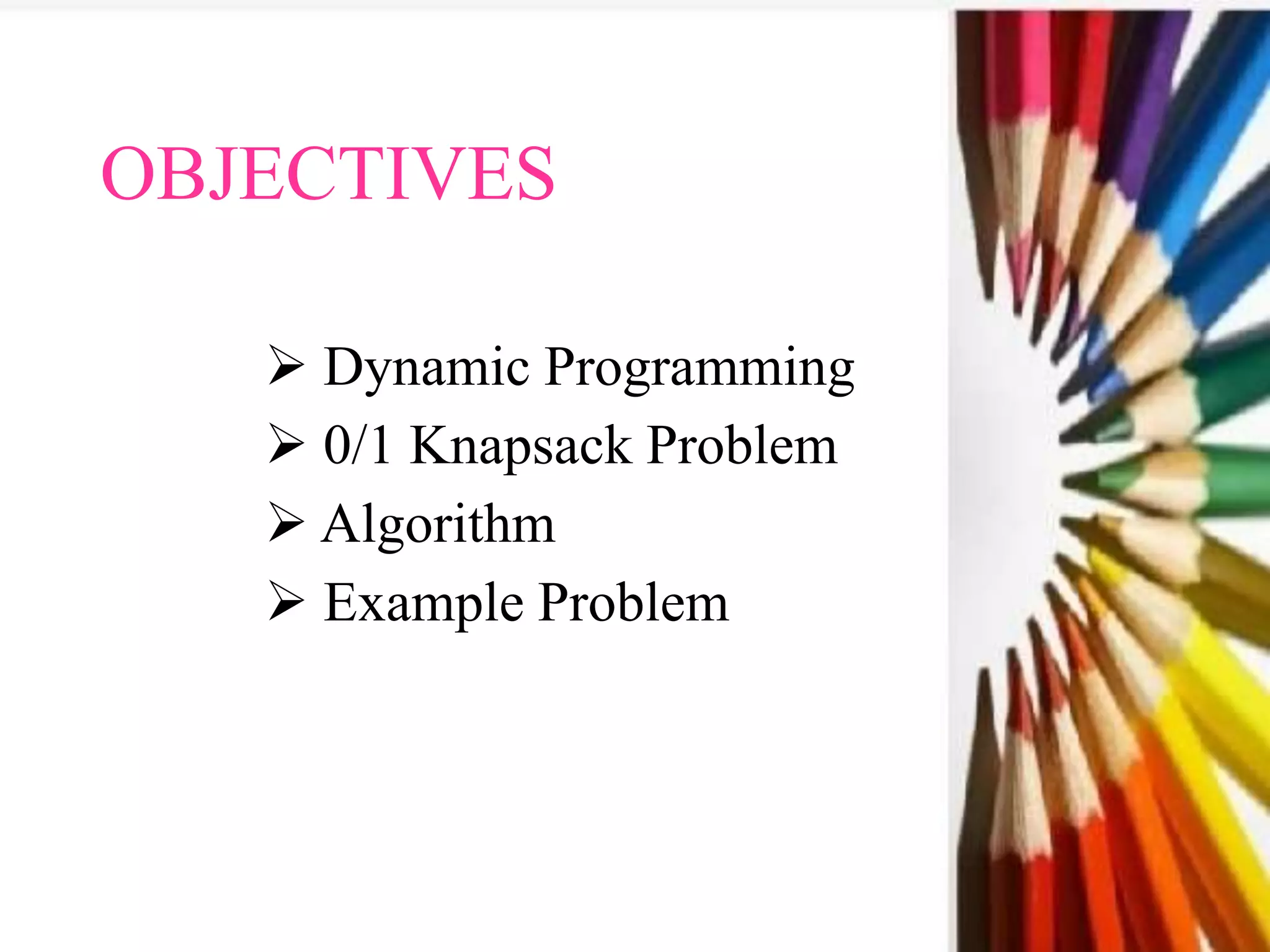 Knapsack problem | PPT