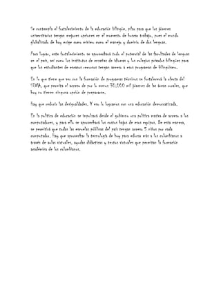 Kndidatos precidenciales propuestas