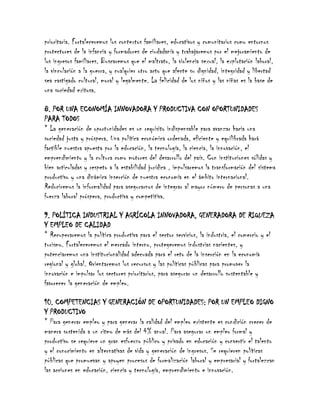 Kndidatos precidenciales propuestas