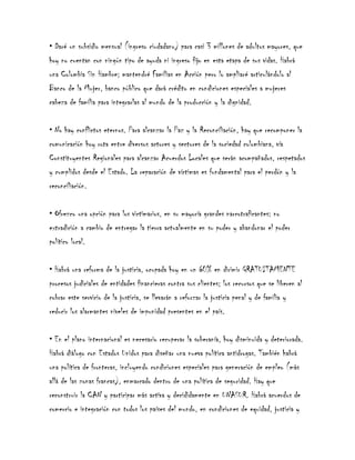 Kndidatos precidenciales propuestas