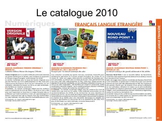 Le catalogue 2010