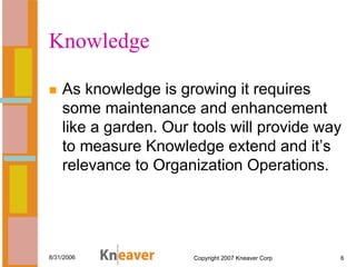 Kneaver An Overview From User Perspective Ppt