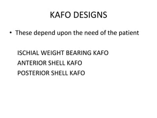 KNEE ANKLE FOOT ORTHOSIS.pptx