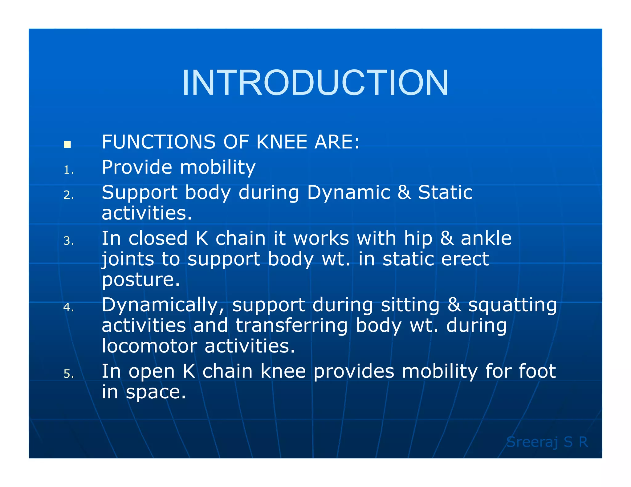 Knee biomechanics | PDF