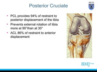 Acl External Rotation anatomy of Knee | PPT