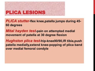 Knee clinical examination for orthopaedic residents.dr mohamed ashraf ...