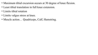 Excursion Flexion KNEE COMPLEX-1. pptx | PPTX