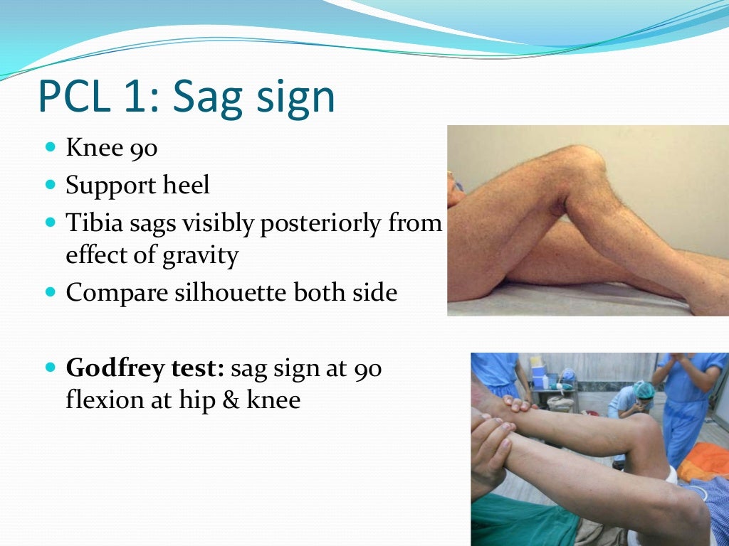 Knee examination