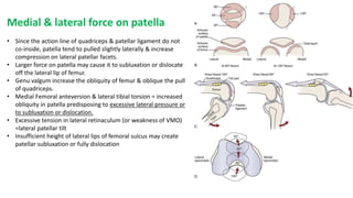 BIOMECHANICS & PATHOMECHANICS OF KNEE JOINT AND PATELLOFEMORAL JOINT | PPTX