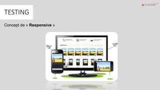 Concept de « Responsive »
TESTING
 