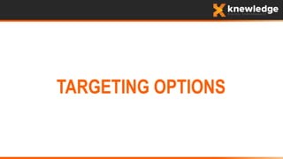 TARGETING OPTIONS
 