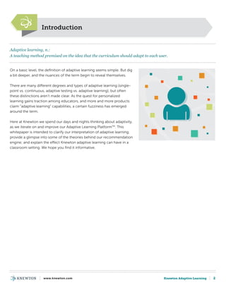 Knewton - Adaptive learning | PDF