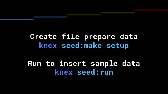 Knex Postgresql Migration