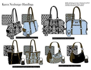 Kn Handbag Line Sheet Copy