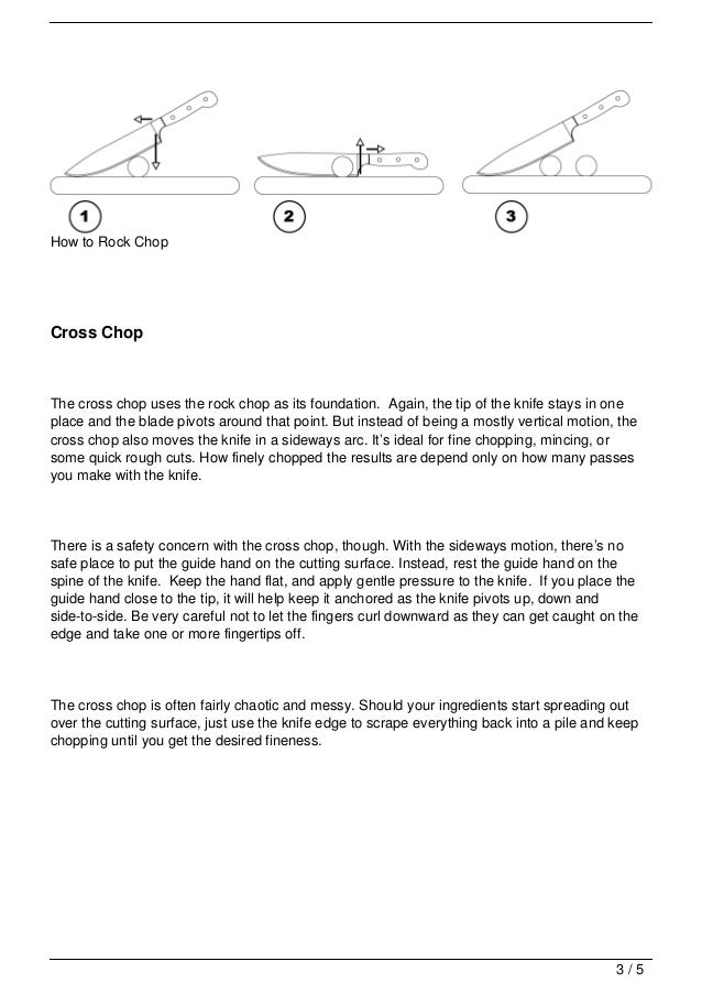 Knife Skills Three Basic Cutting Techniques (and a Bonus!)