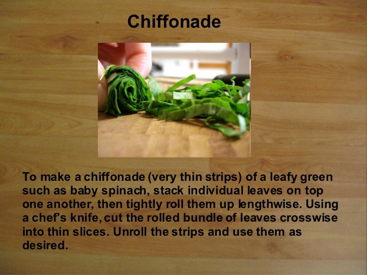 Knife and Cutting Techniques