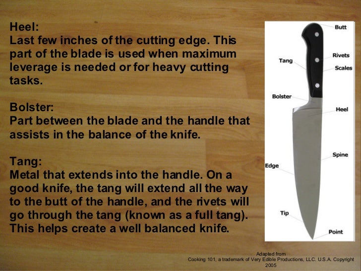Knife and Cutting Techniques