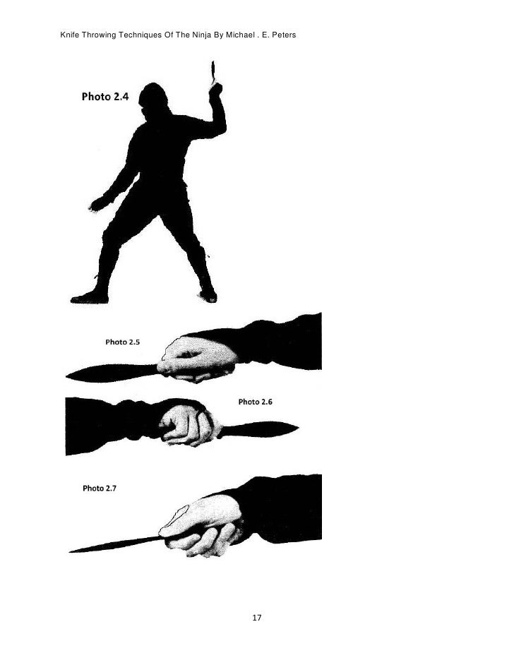 Knife Throwing Techniques Of The Ninja