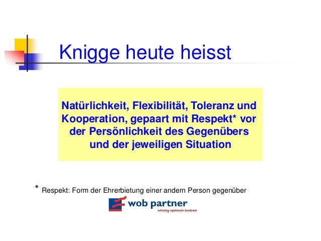 Xing Learningz Knigge Regeln Do S And Don Ts Im Business