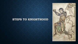 STEPS TO KNIGHTHOOD
 