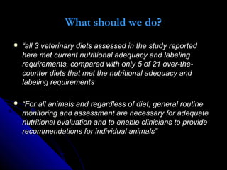 Vegetarian diets & natural behaviour
!?
 