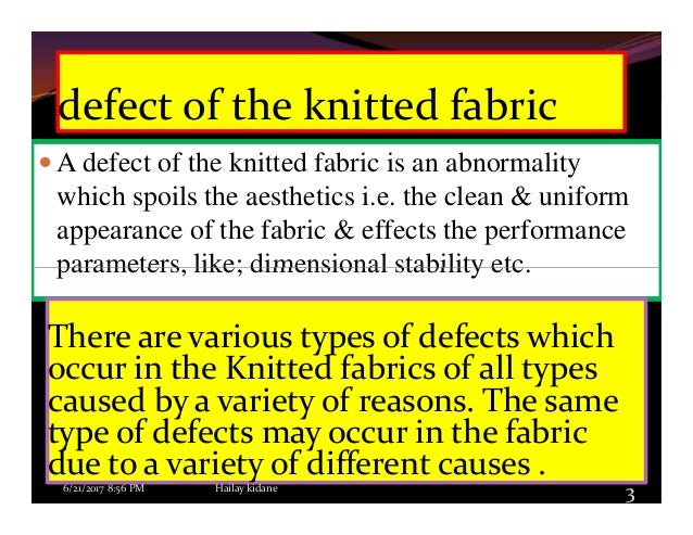 Disorder Textiles Knit Or Knitted Fabric Defects With Causes And Remedies – LPQKY