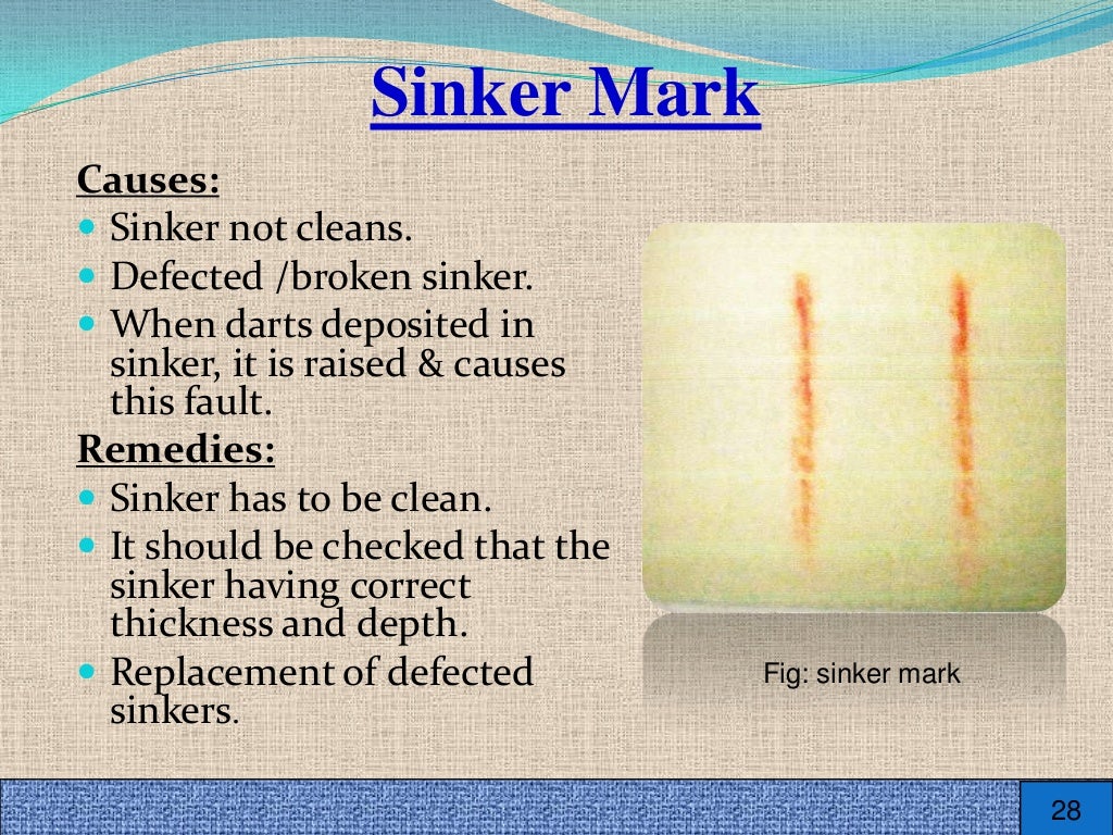 Knitted fabric faults and their remedies