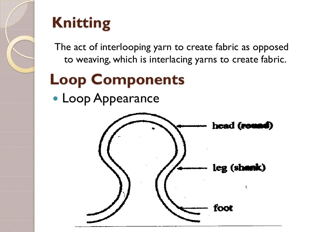 Knitted fabrics and their properties