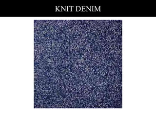 Knitted fabric types