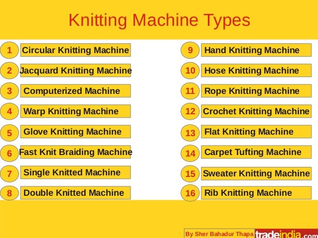 Knitting Machines Buying Guide For Suppliers Knitting Machines Buying Guide For Suppliers