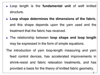 Knitting science | PPTX