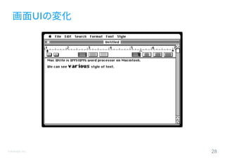 ©Astrolab Inc. 28
画面UIの変化
 