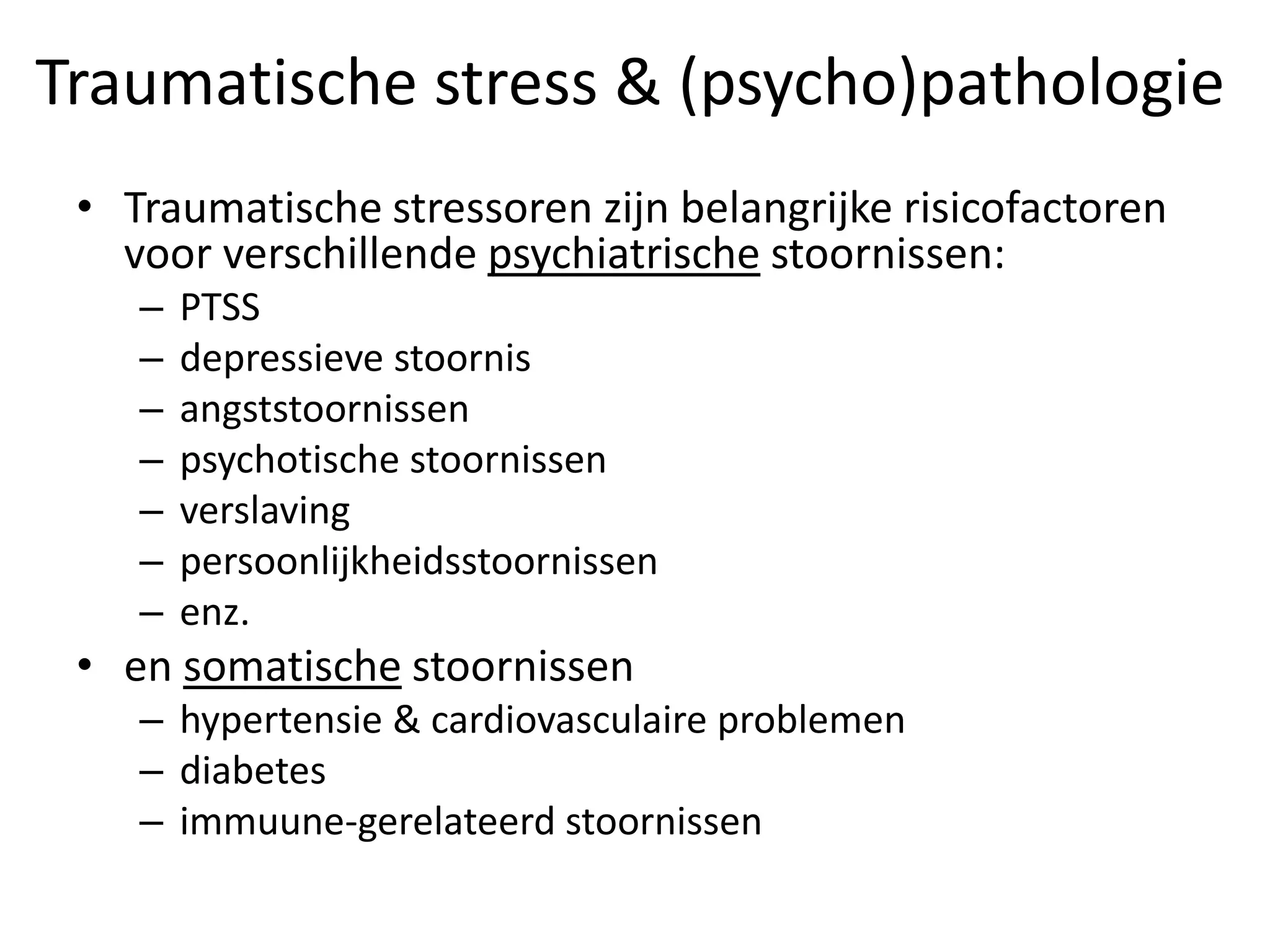 Neurobiologie van trauma en veerkracht | PPTX | Brain and Nervous